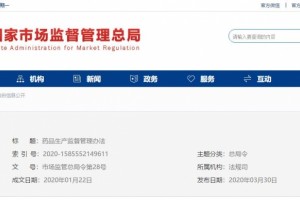 药品出产监督管理办法全文发布